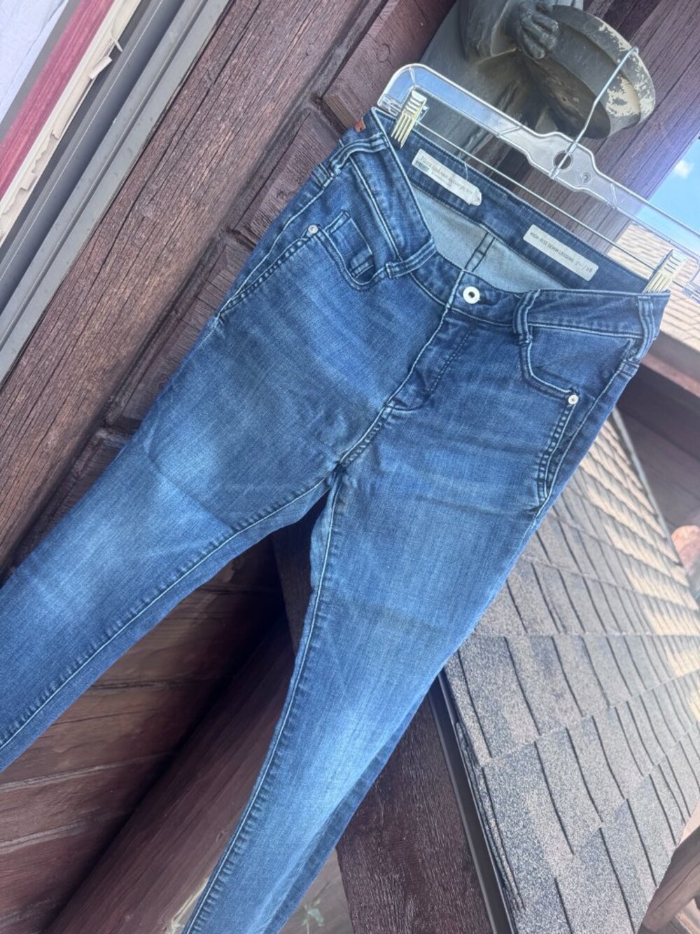 Anthropologie Pilcro High-Rise Denim Legging Jeans 28